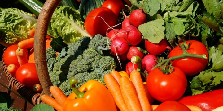 vegetables, vegetarian, tomatoes